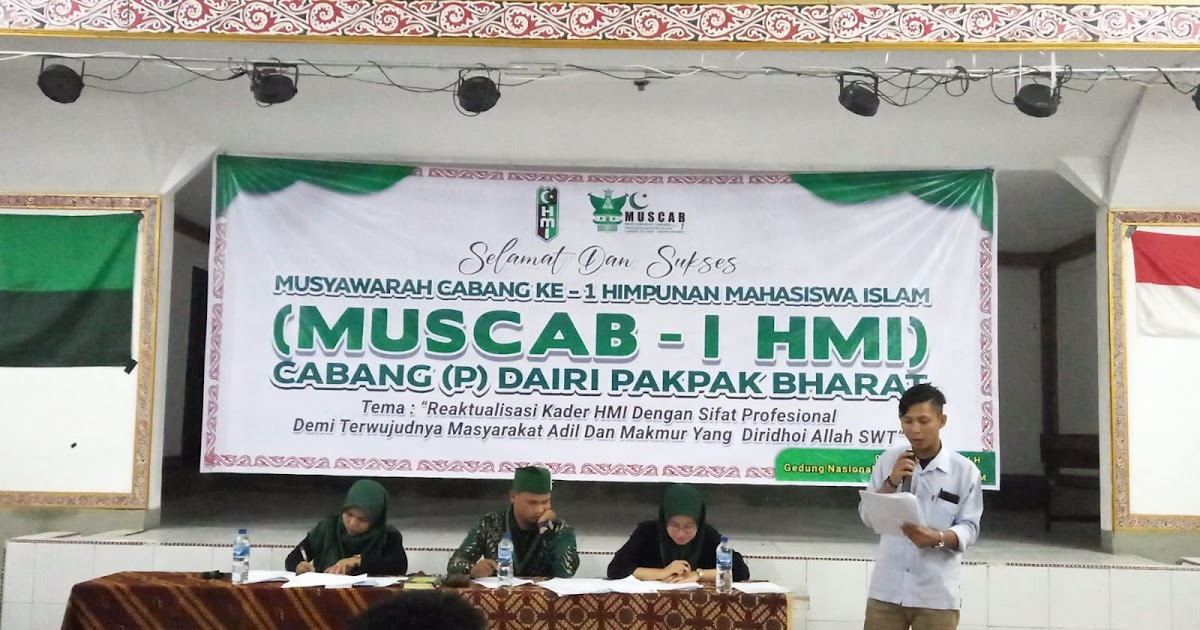 HMI pemkot sampang Gelar Musyawarah Cabang